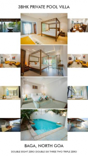 Four Letter Word - 3BHK Private Pool Villa, Baga